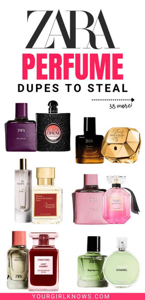 zara dupe men perfumes list